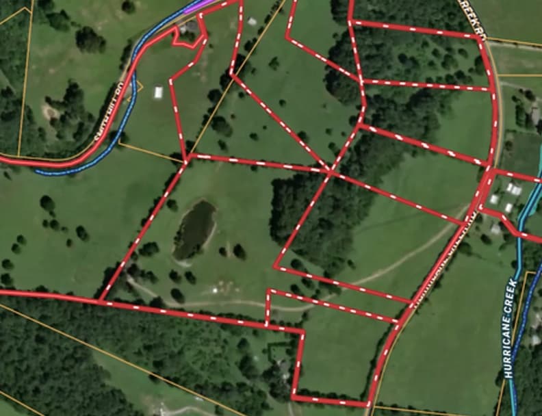 Giles County, TN (Pulaski)100 Acres · 11 Lots
