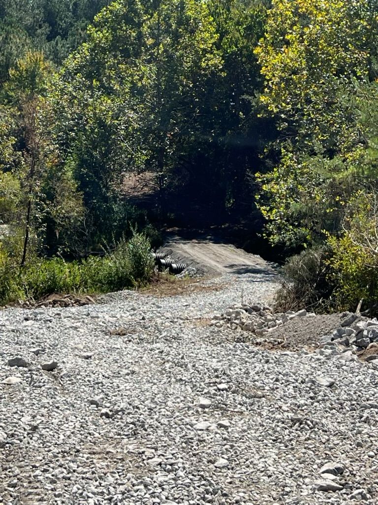 Culvert creek crossing built for access - Jackson County, AL